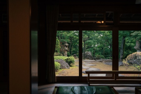 Matsu, Tatami Room with Garden View