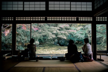 Matsu, Tatami Room with Garden View